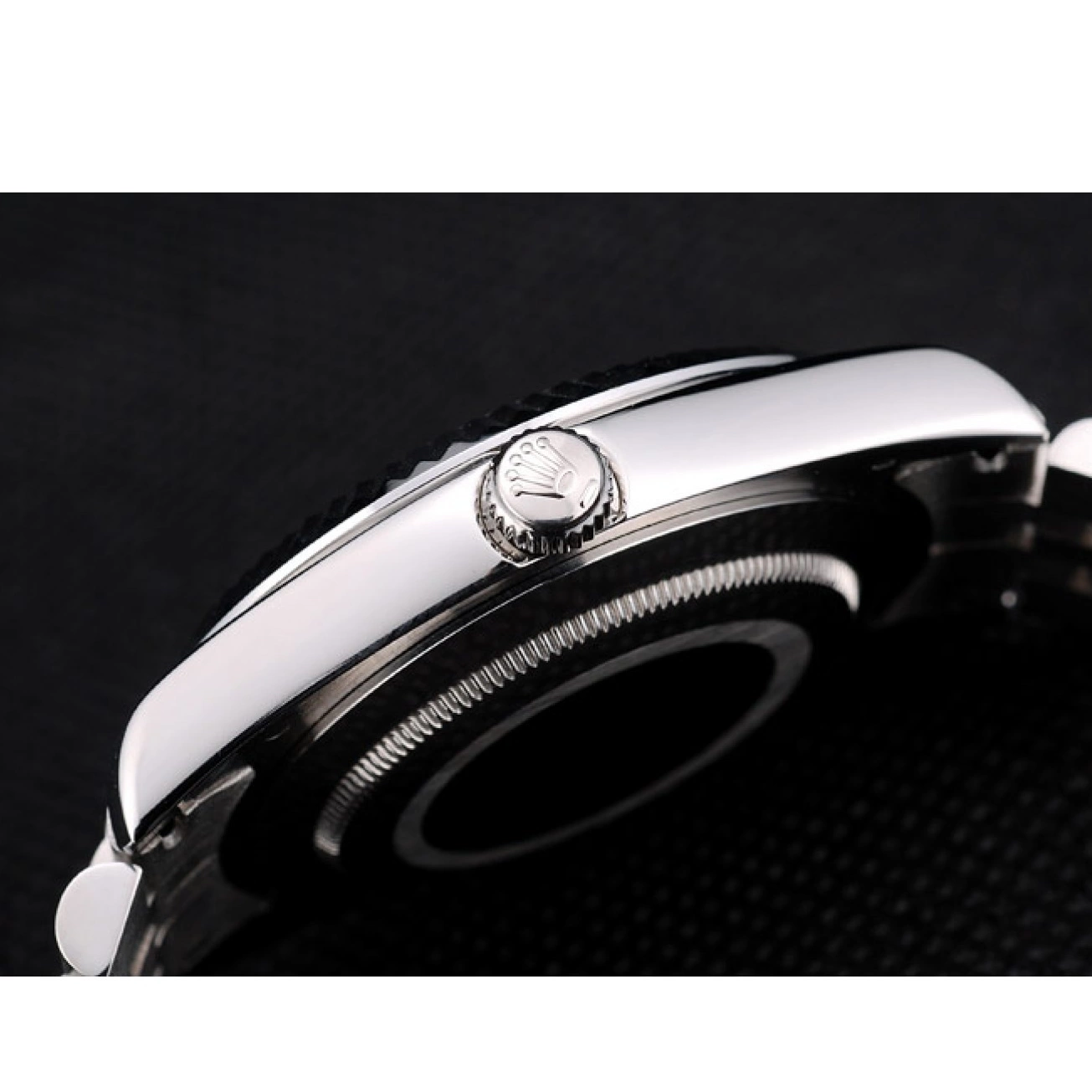 AAA Replica Watches Stainless 41996 Dial Swiss Rolex Steel DateJust Silver Ribbed Bezel 0709